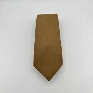 Vtg Boy Scouts Of‎ America Tie One Size Brown Official Uniform Outdoors Costume
